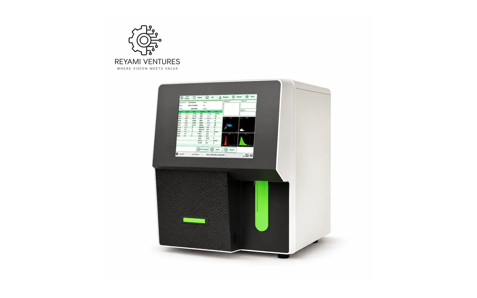 5 Parts Auto Hematology Analyzer