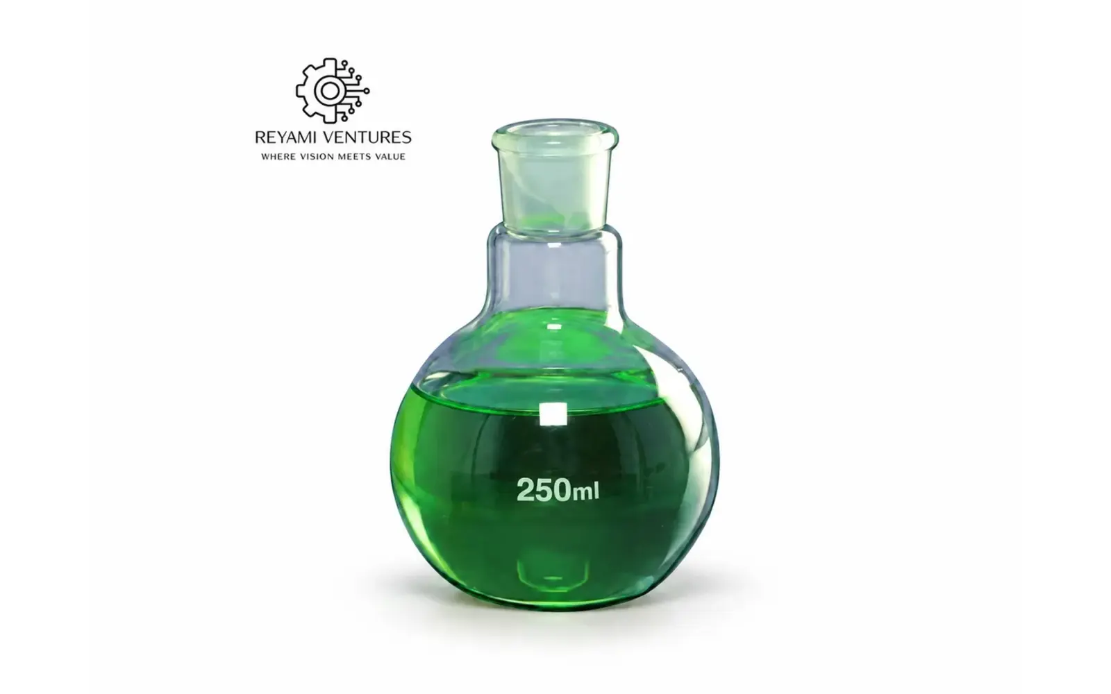 Flat-Bottom Boiling Flask, Short Neck