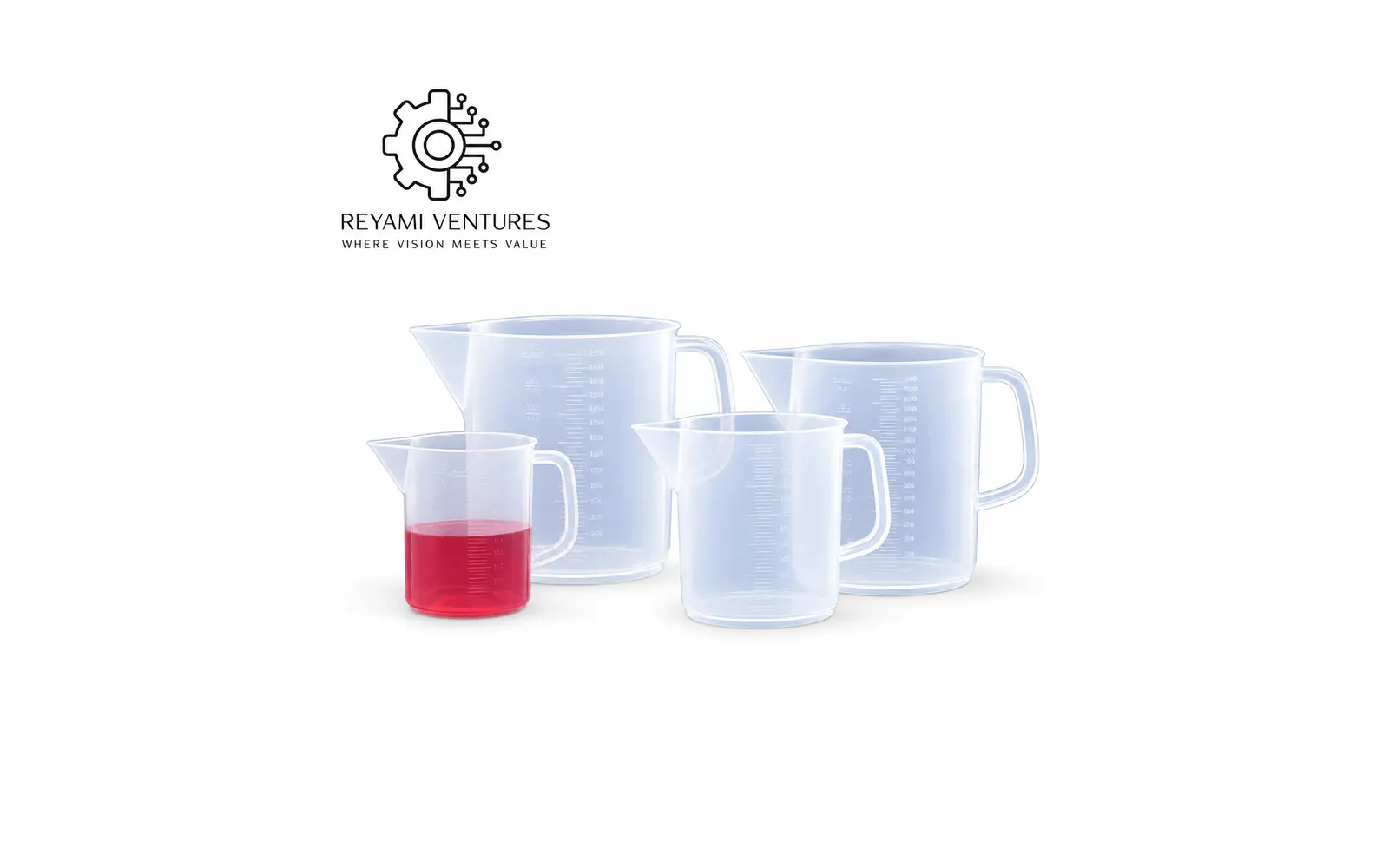 Polypropylene Measuring Jug, Euro Design