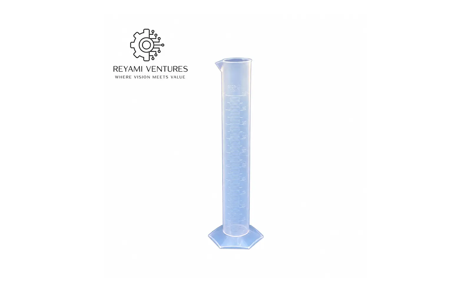 Hexagonal-Base Measuring Cylinder