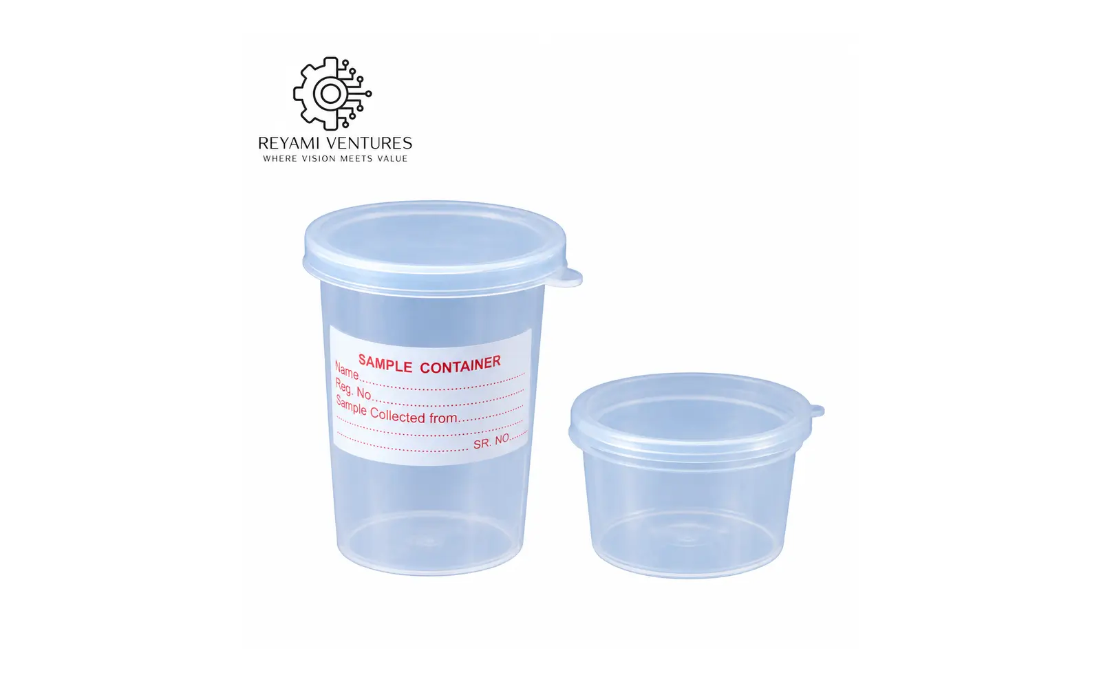 Sample Container (Press & Fit Type)