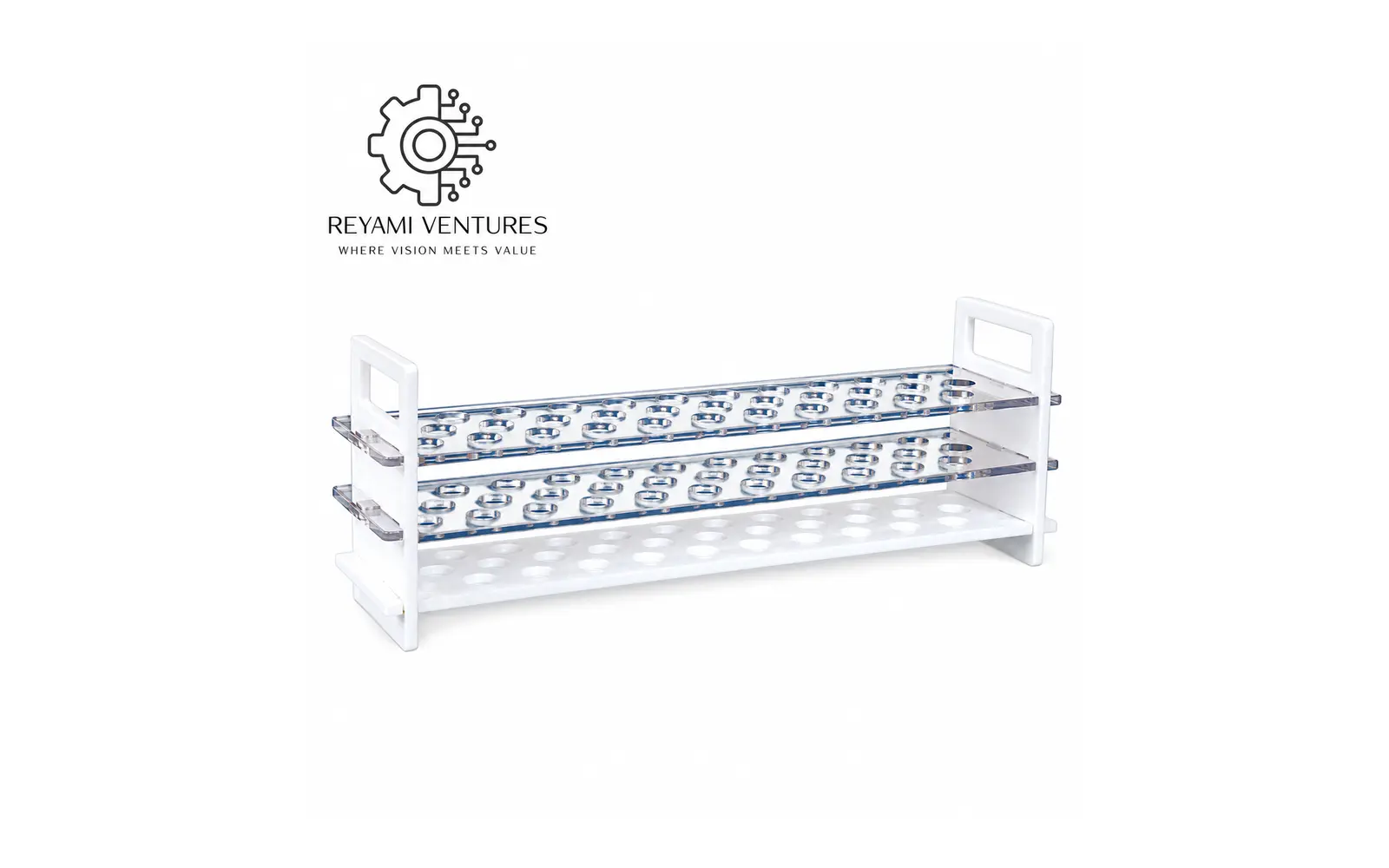 Test Tube Stand (3 Tier) Polycarbonate (PC)