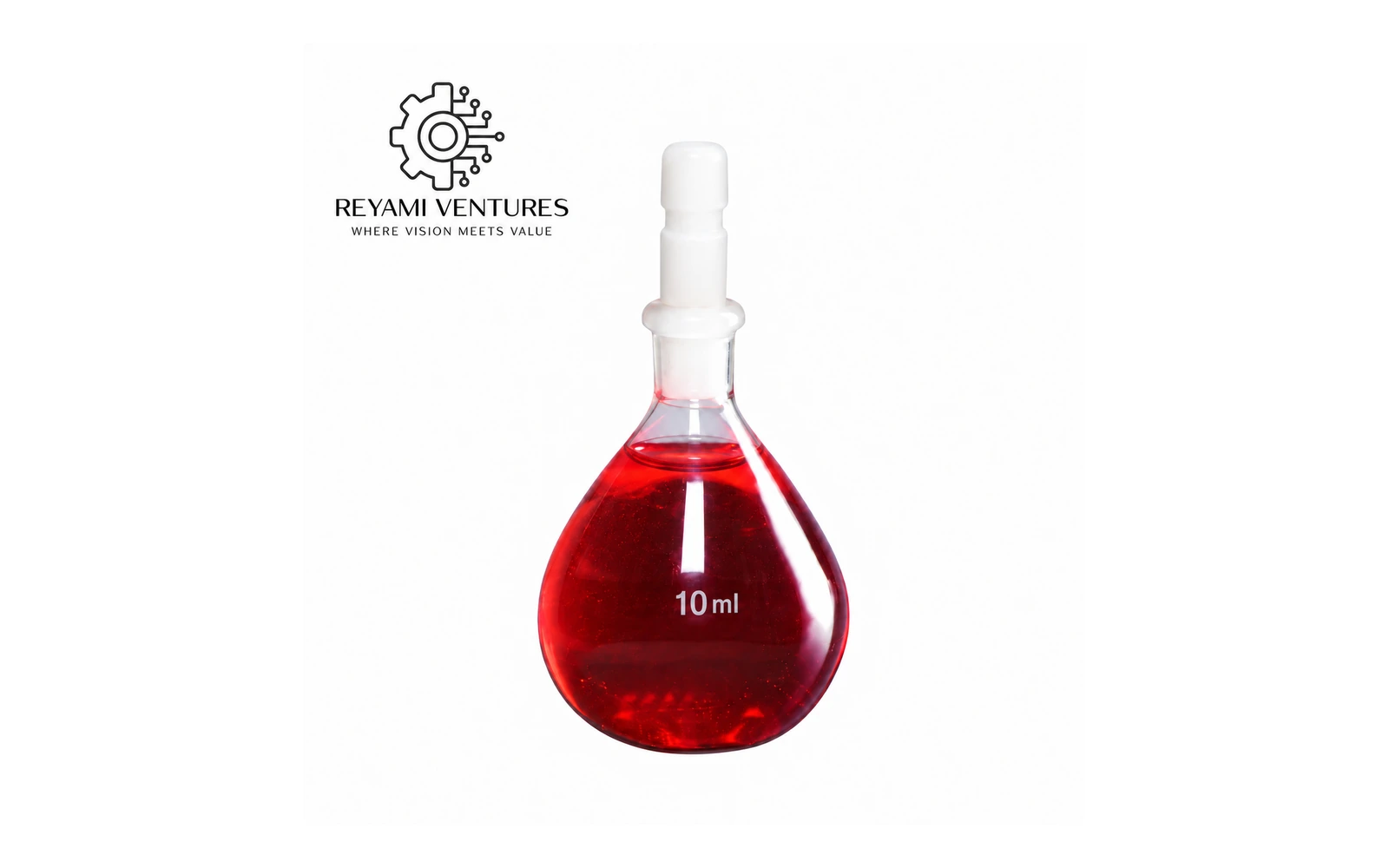 Capillary-Bore Bottle with PTFE Stopper